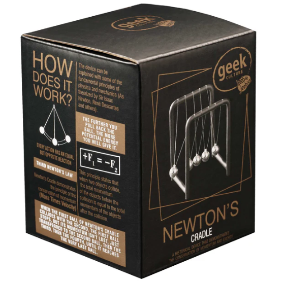 Heebie Jeebies Geek Culture Newtons Cradle 9cm