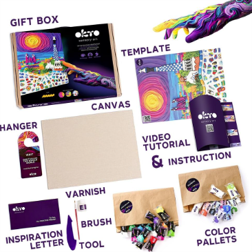 Okto Sensory Art 3D Creative Set: Barcelona Park Guell Art & Craft