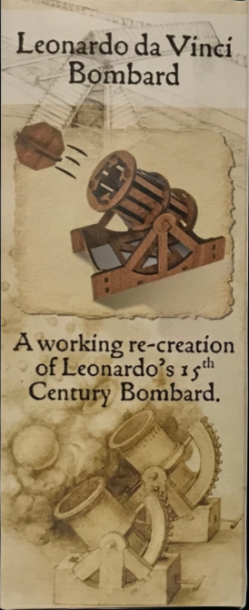 Pathfinders Da Vinci Bombard Miniature