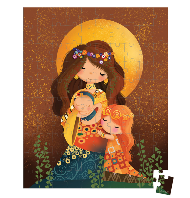 Janod Inspired by Klimt Puzzle 100pc Puzzle