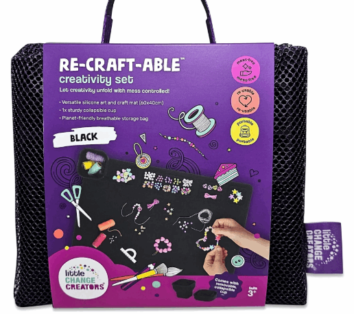 Little Change Creators Re-CRAFT-able BLACK Creative Set Art & Craft
