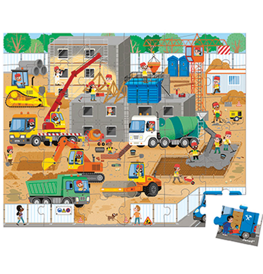 Janod Dino Panoramic Puzzle 100pc Puzzle