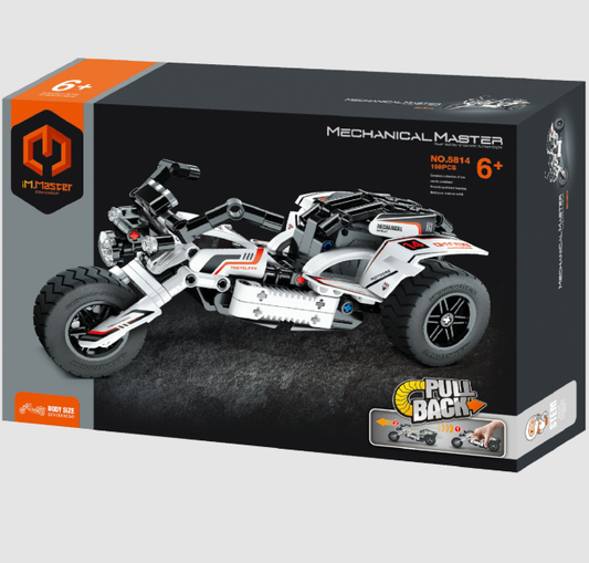 iM. Master Pullback Motorbike 198pc 5814