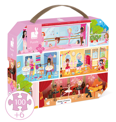Janod Dance Puzzle 100pc Puzzle
