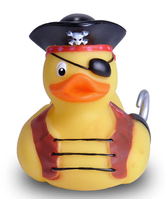 Wild Republic Rubber Duck Pirate Bath Toy