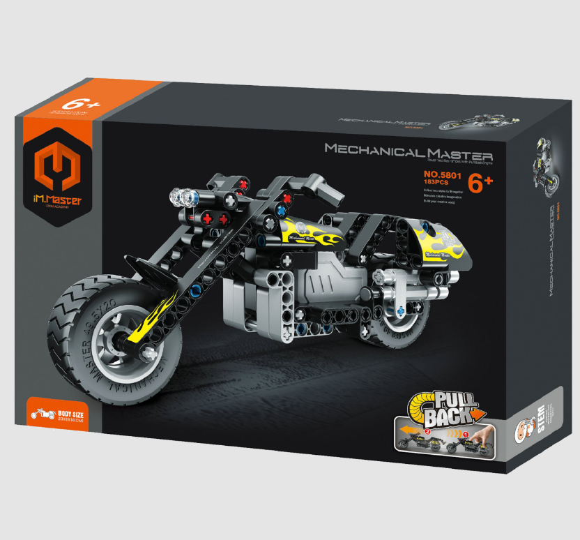 iM. Master Pullback Motorcycle 183pc 5801