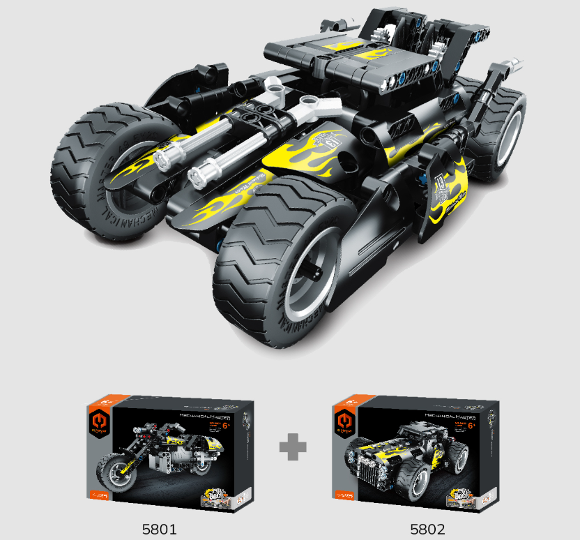 iM. Master Pullback Motorcycle 183pc 5801
