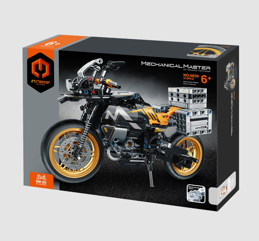 iM. Master Motorbike Black 572pc 6835