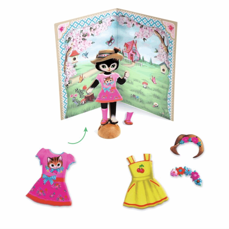 Djeco Little Wardrobe Collage Set Art & Craft Kits