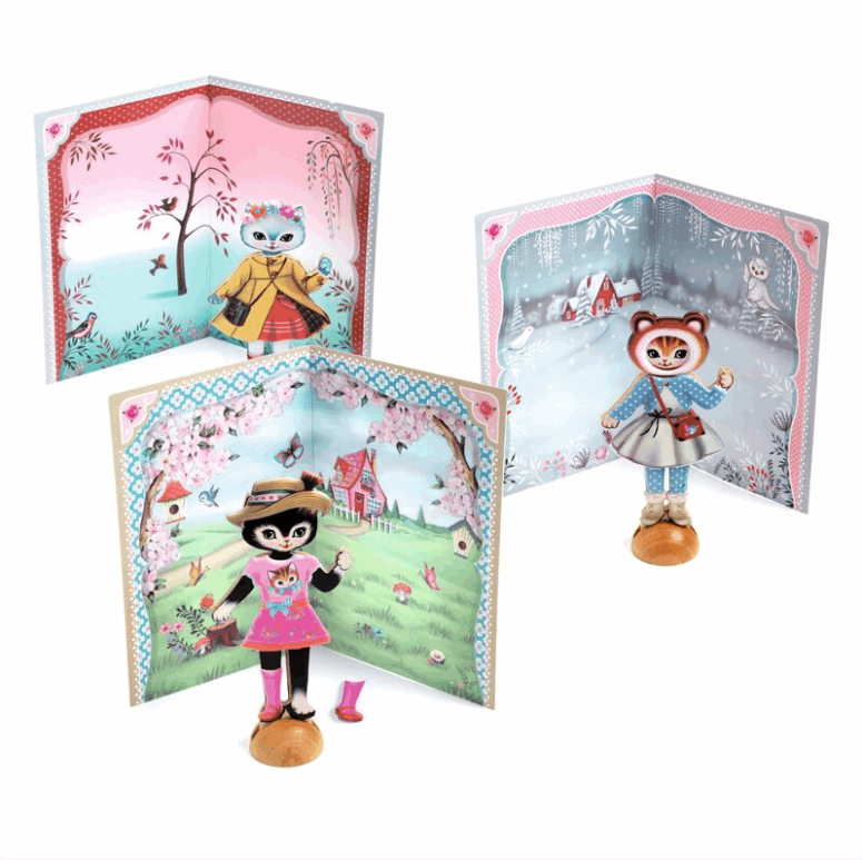 Djeco Little Wardrobe Collage Set Art & Craft Kits