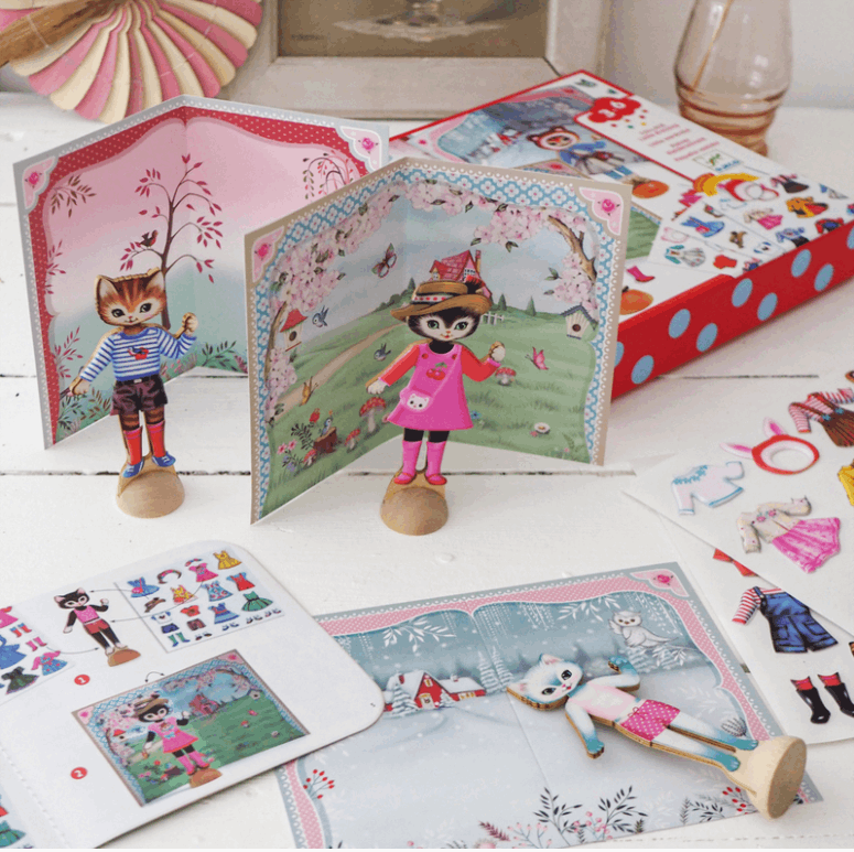 Djeco Little Wardrobe Collage Set Art & Craft Kits