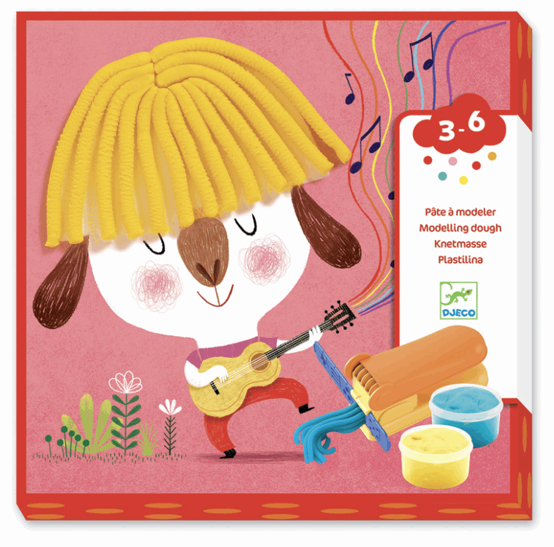 Djeco Modelling Dough Curls & Straight Hair Art & Craft Kits
