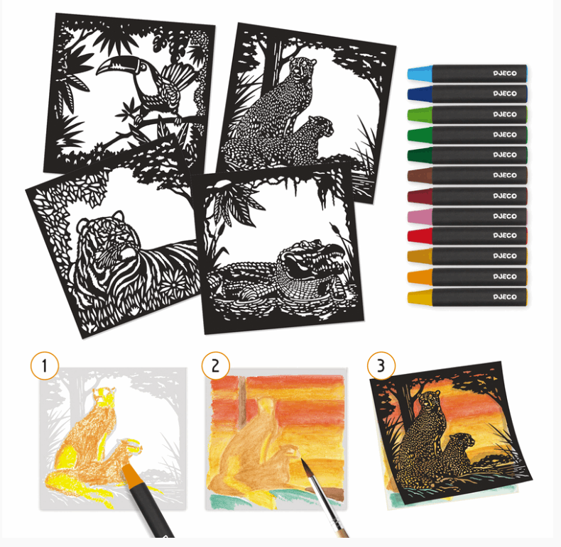 Djeco Backlight Watercolour Workshop Art & Craft