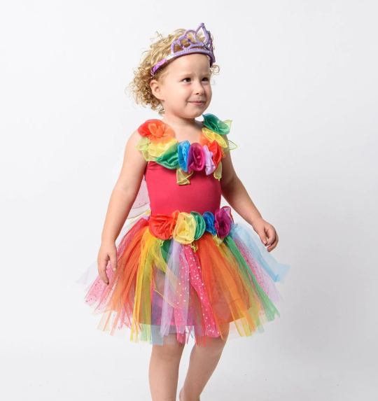 Dress Up Enchanting Fairy Dress Rainbow Dress Up
