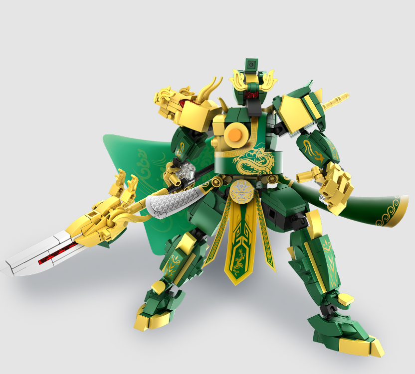 iM. Master Five Tiger Generals Green 6848