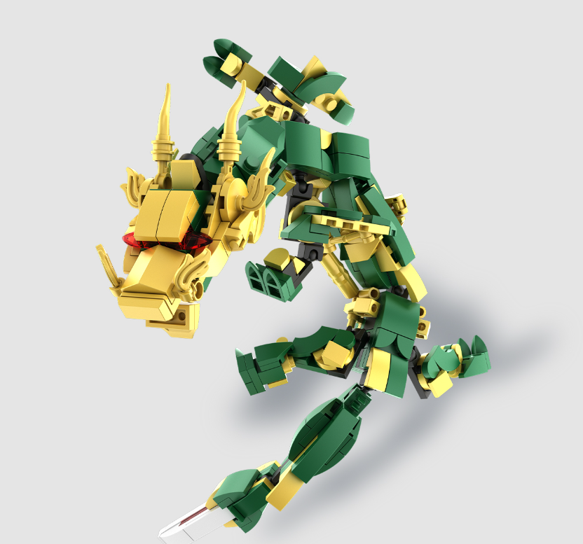 iM. Master Five Tiger Generals Green 6848