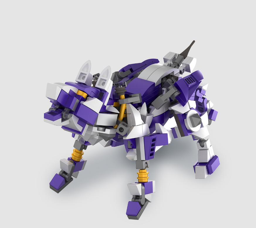 iM. Master Five Tiger Generals Purple 6846