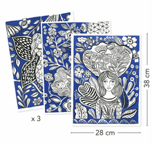 Load image into Gallery viewer, Djeco Colour Gallery Blooms Art &amp; Craft
