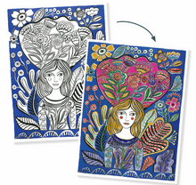 Load image into Gallery viewer, Djeco Colour Gallery Blooms Art &amp; Craft
