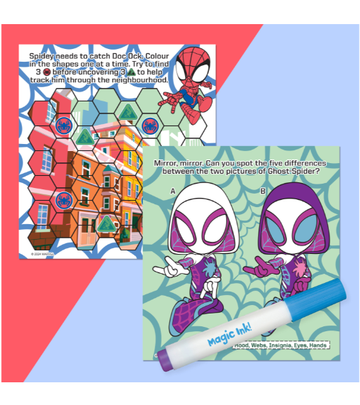 Inkredibles Magic Ink Spidey & His Amazing Friends