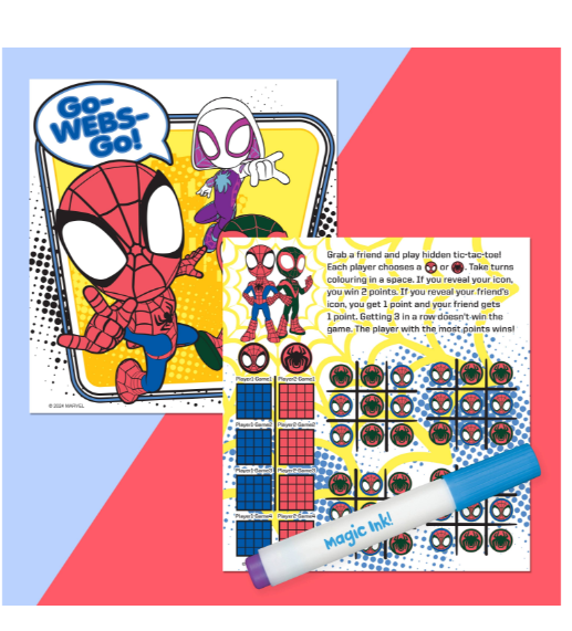 Inkredibles Magic Ink Spidey & His Amazing Friends