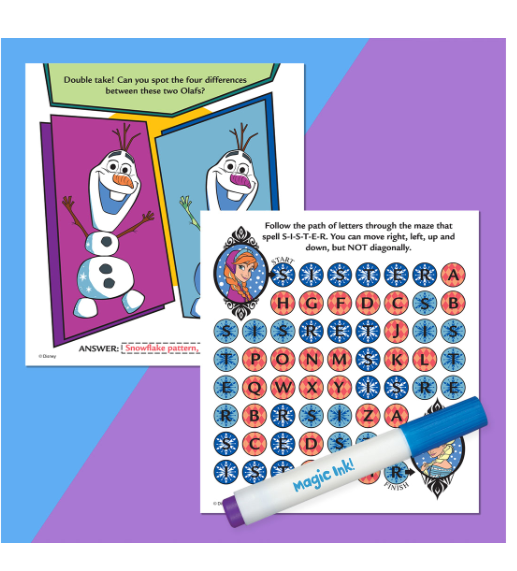 Inkredibles Magic Ink Frozen