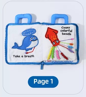 Story Time Quiet Book Underwater World