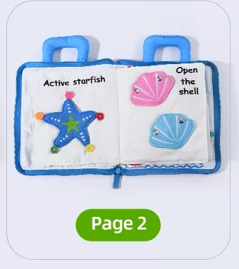 Story Time Quiet Book Underwater World