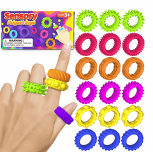 Load image into Gallery viewer, Silicone Textured Sensory Ring (Single) sensory needs
