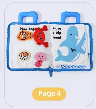 Story Time Quiet Book Underwater World