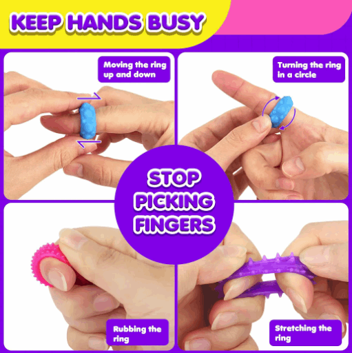 Silicone Textured Sensory Ring (Single) sensory needs