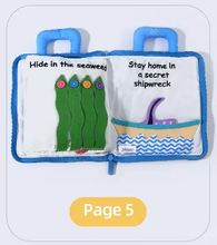 Load image into Gallery viewer, Story Time Quiet Book Underwater World
