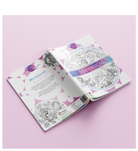 Zen Colouring Book Mythical