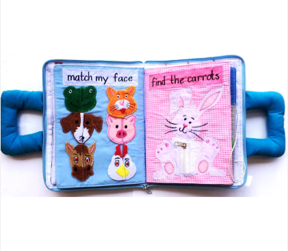 Story Time Quiet Book My Pets Book