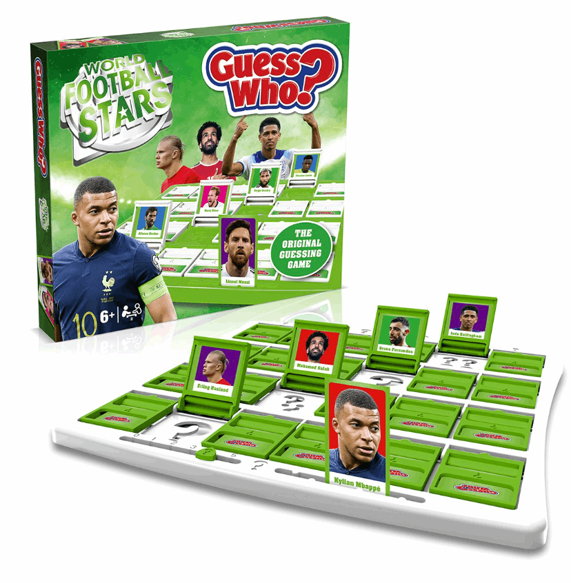 Guess Who? World Football Stars Board Game