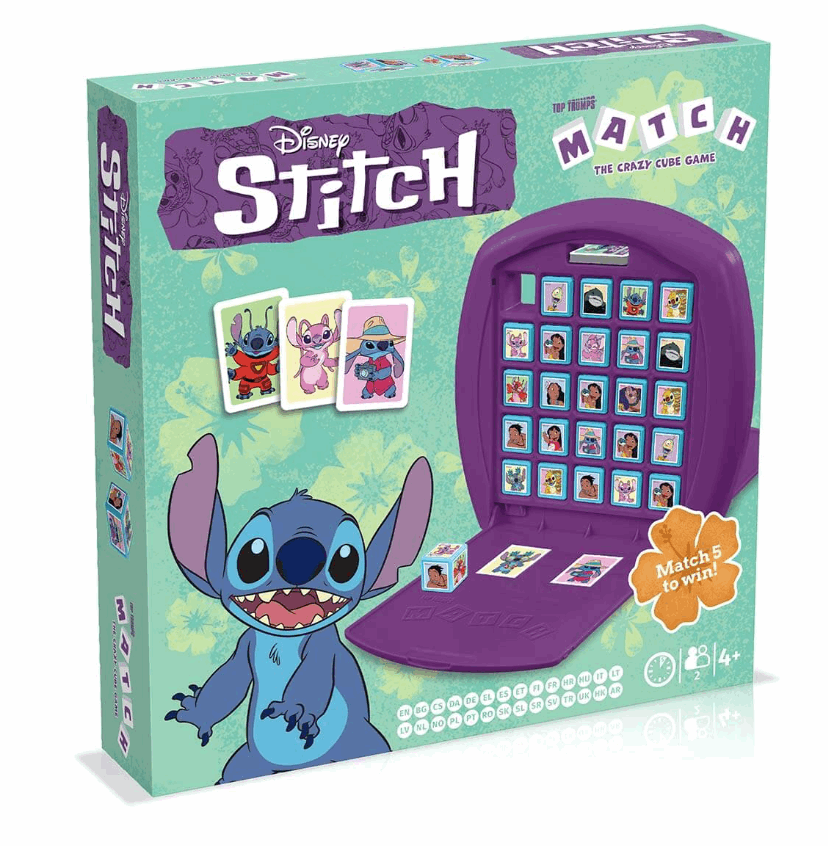 Top Trumps Match Disney Stitch Game Board Game