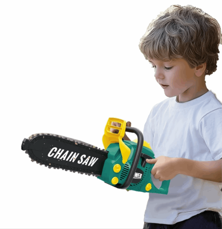 Electronic Chainsaw Toy Pretend Play