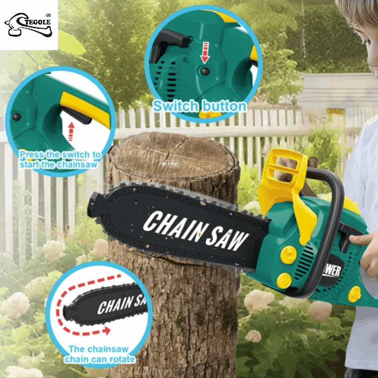 Electronic Chainsaw Toy Pretend Play