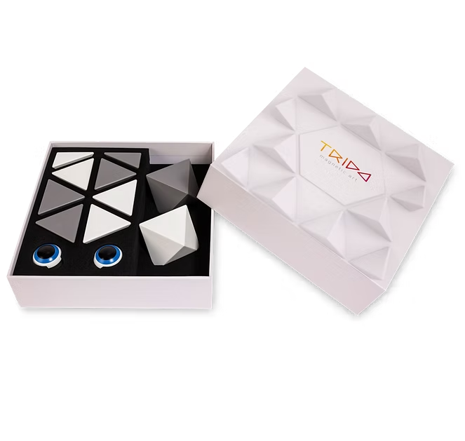 Trido Magnetic Art GREYSCALE Small Set 12pc