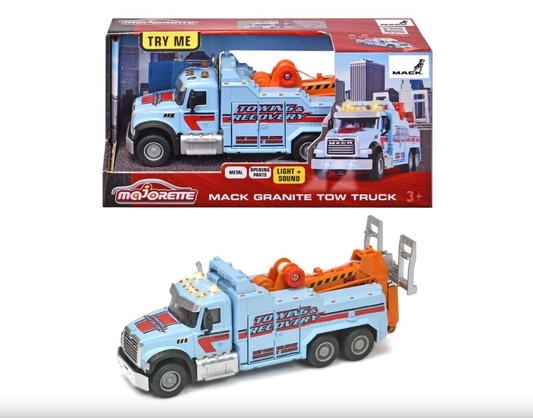 Majorette Mack Granite Tow Truck