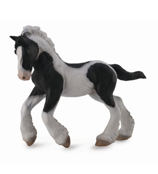 Collecta Gypsy Foal Black & White Piebald