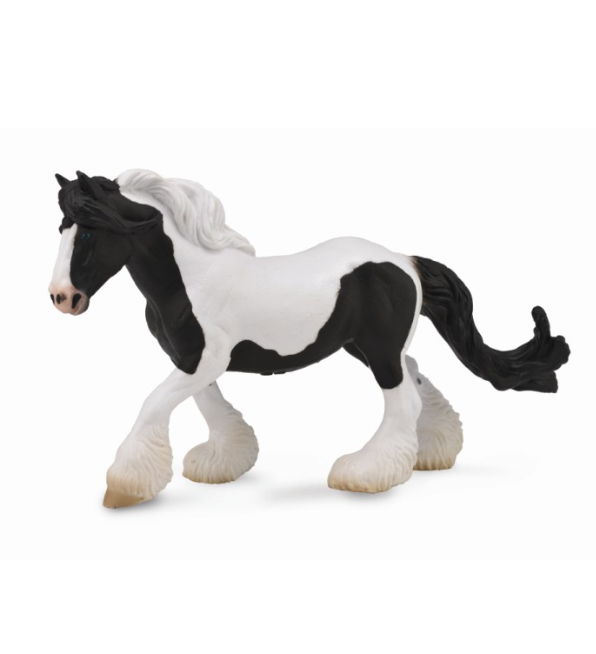 Collecta Gypsy Mare Black & White Piebald