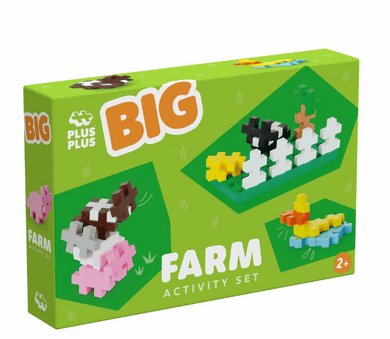 Plus Plus BIG Farm 50pc Construction Toy