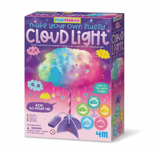 4M Make Your Own Fluffy Cloud Light Art & Craft Kits