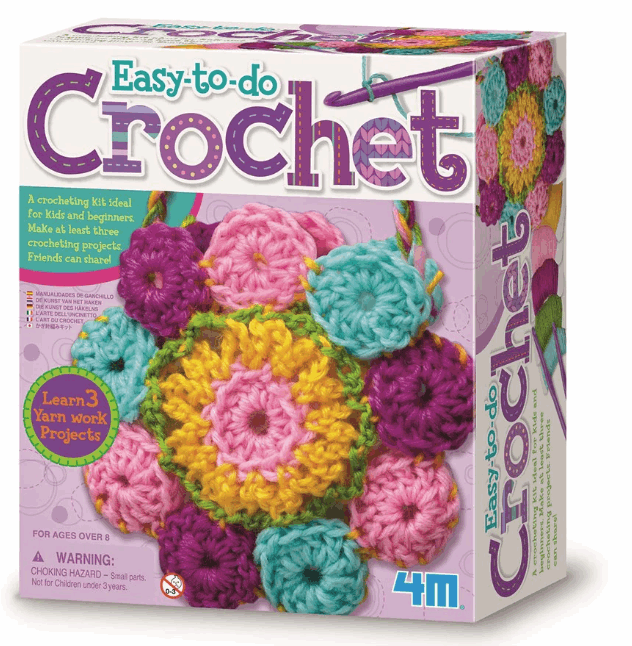 4M Easy To Do Crochet Art Art & Craft Kits