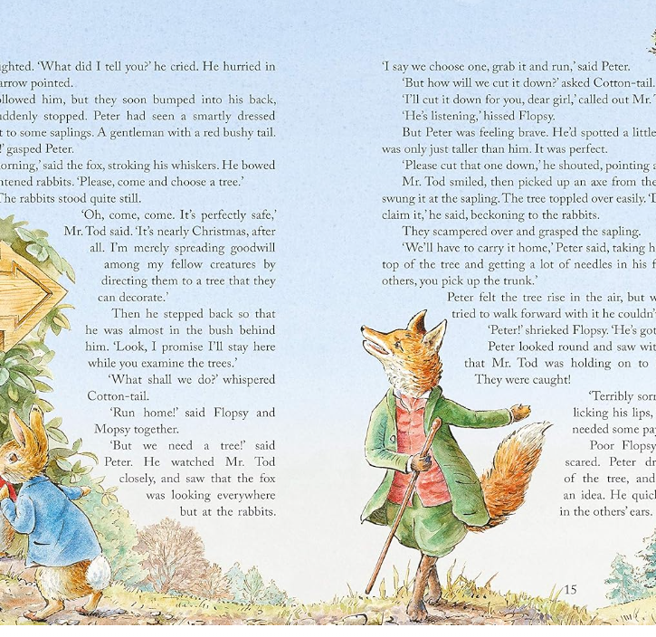 Peter Rabbit Christmas Is Coming Countdown Book