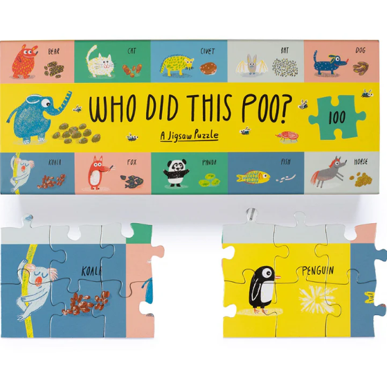 Who Did This Poo? Jigsaw Puzzle 100pc