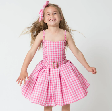 Dress Up Barbie Movie Dress & Headband Set Costume