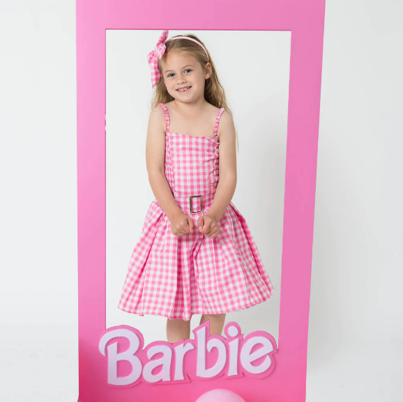 Dress Up Barbie Movie Dress & Headband Set Costume
