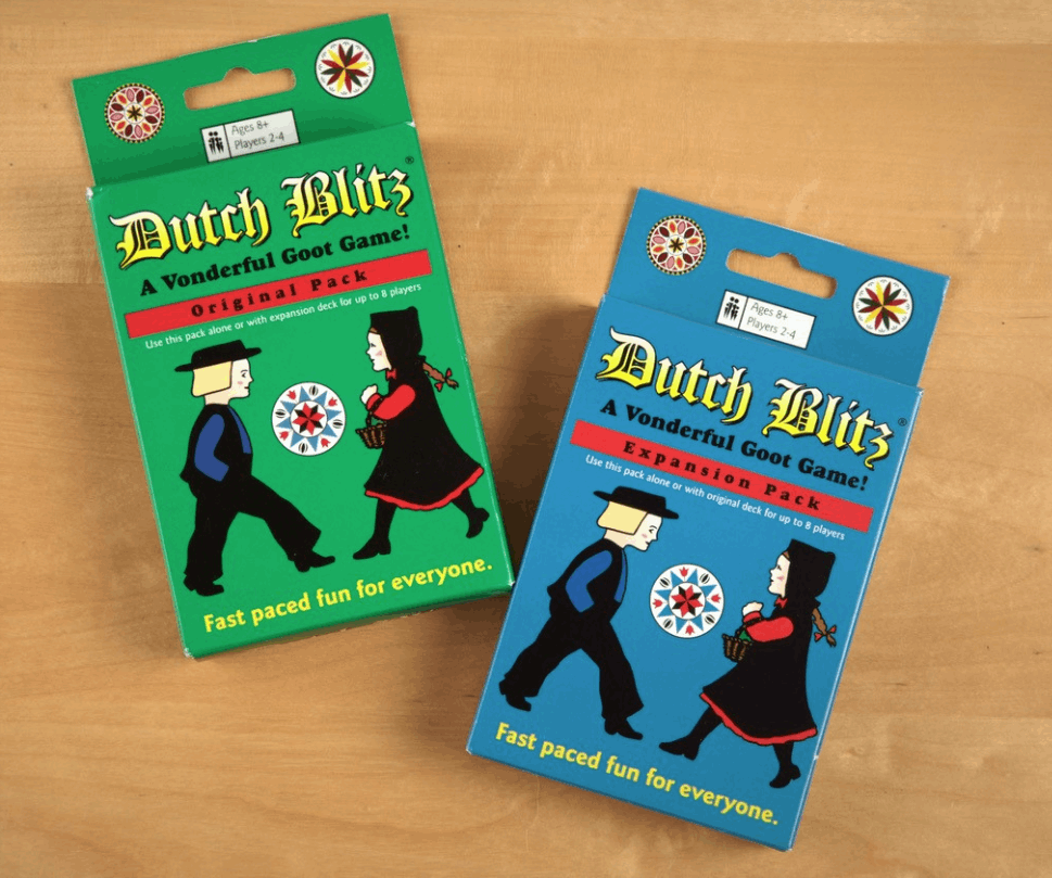 Dutch Blitz Card Game Blue Expansion Set Card Game